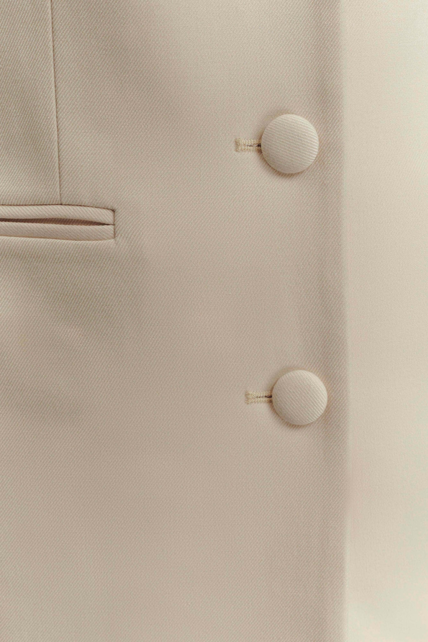 Bellamy Cinched Blazer - Buttermilk